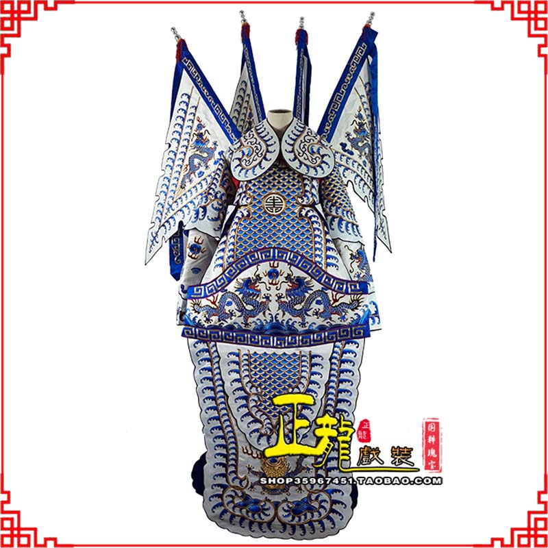 寿光武生武将大靠祥龙勾金