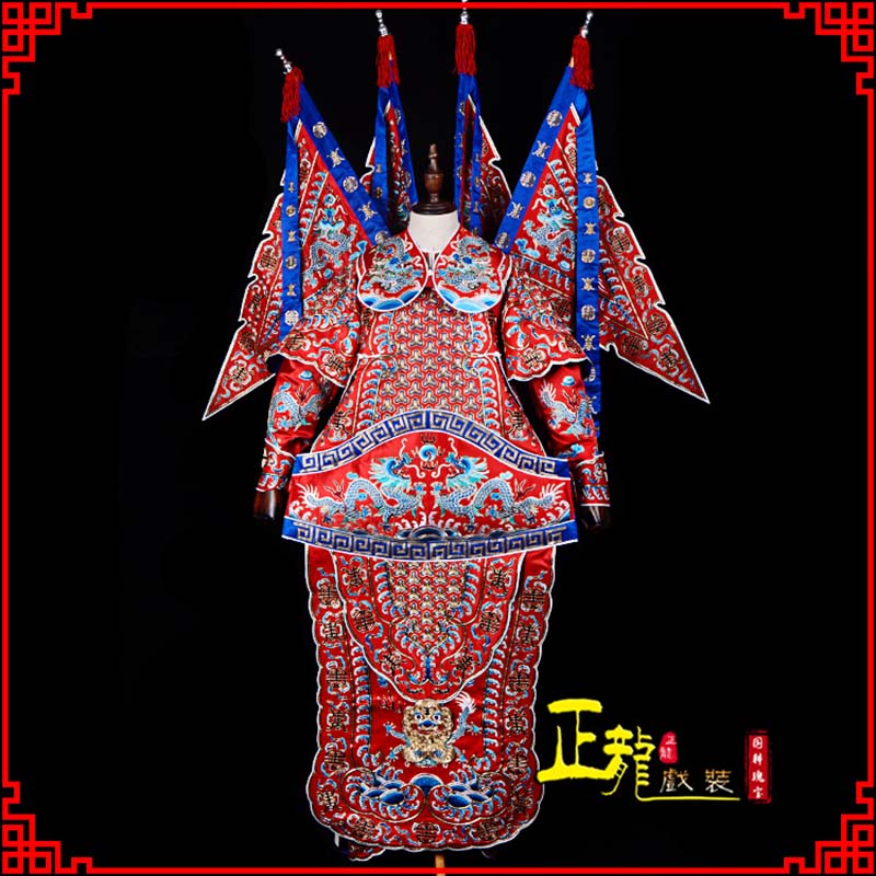 寿光武生戏服戏曲武将靠